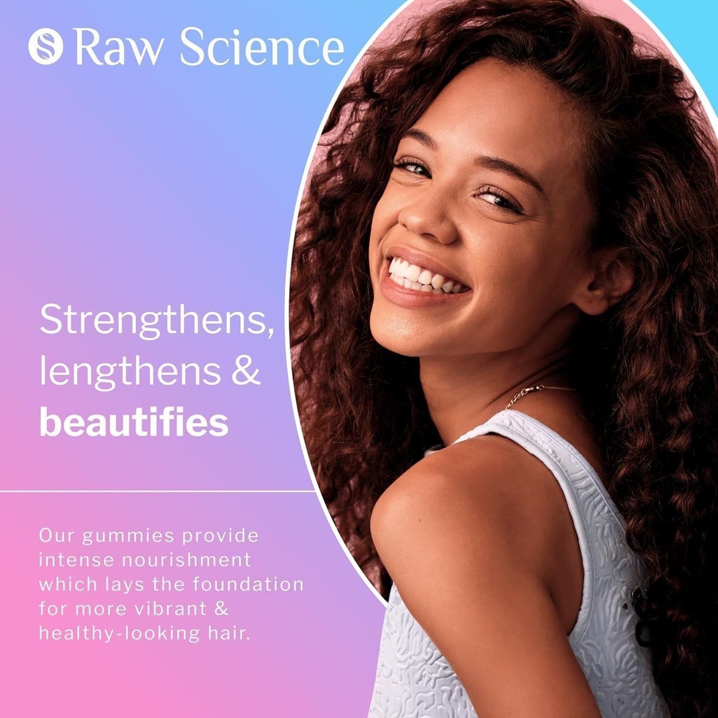 Natural Biotin Collagen Hair Vitamins Gummies