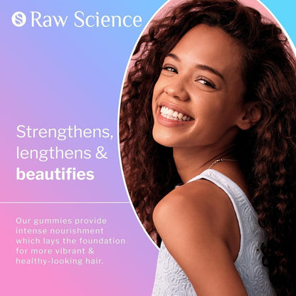 Natural Biotin Collagen Hair Vitamins Gummies