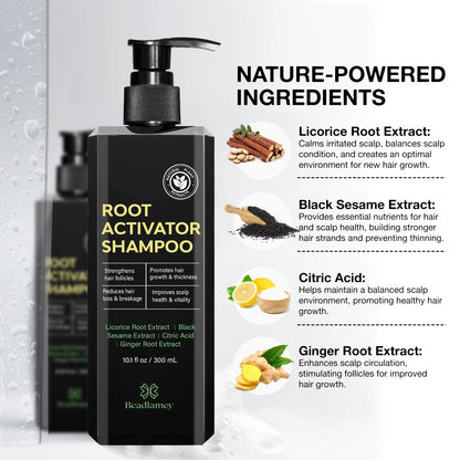 Natural Hair Growth Shampoo for Men 300ml