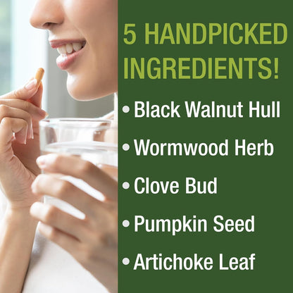 Natural Herbal Cleanse Detox Supplement - 30 Capsules