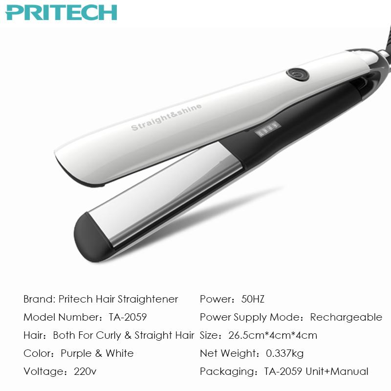 Advanced 4 Heat Settings Pro Hair Flat Iron