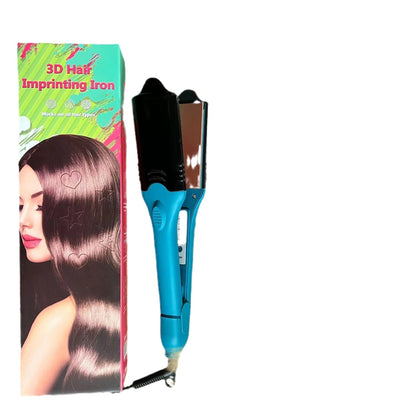 Cute Pattern Hair Styler - Electric Straightener & Curler