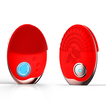 Advanced LED Facial Brush - Waterproof Silicone Face Cleanser