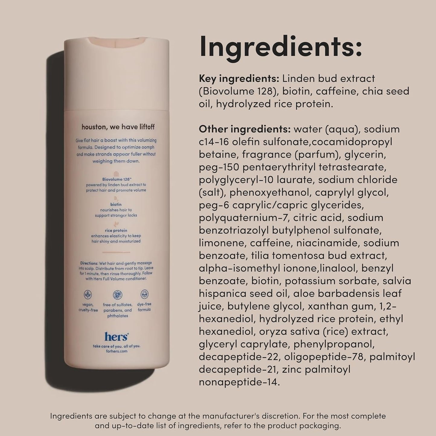 Thickening Shampoo for Thin Hair 2 Pack 190ml