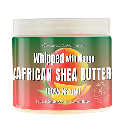 Nourishing Mango Shea Body Butter 340g - Rich Moisture - Mycosmeticslondon