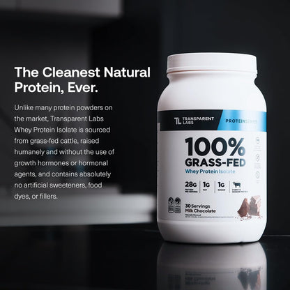 Pure Whey Protein Powder 30 Servings Milk Chocolate Flavor