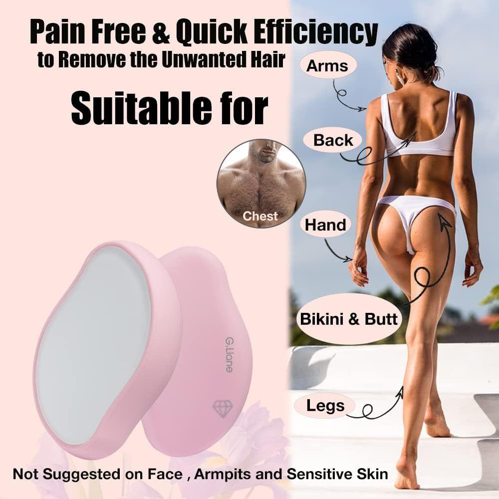 Easy Hair Removal Epilator - Pink | Smooth & Painless Results