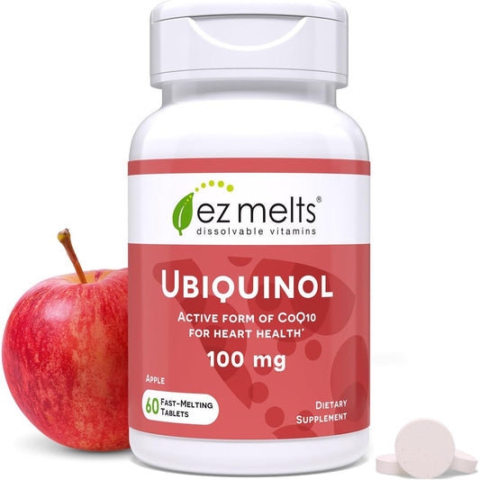Quick Dissolve CoQ10 100mg Tablets - Mycosmeticslondon
