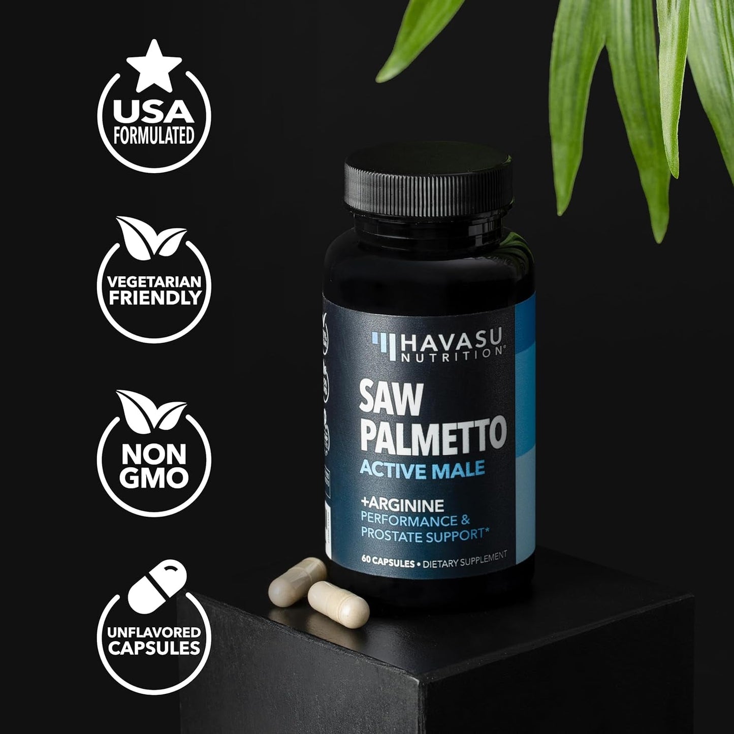Natural Prostate & Hair Health Supplement for Men