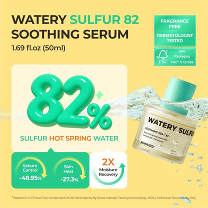 Gentle Sulfur Serum for Acne & Sensitive Skin