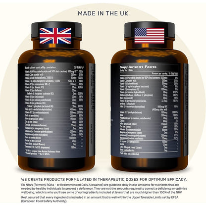 Premium Multivitamin with CoQ10 and Vitamin D3 Booster