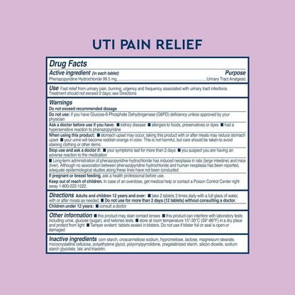 Quick UTI Relief Kit with Tests & Natural Remedies
