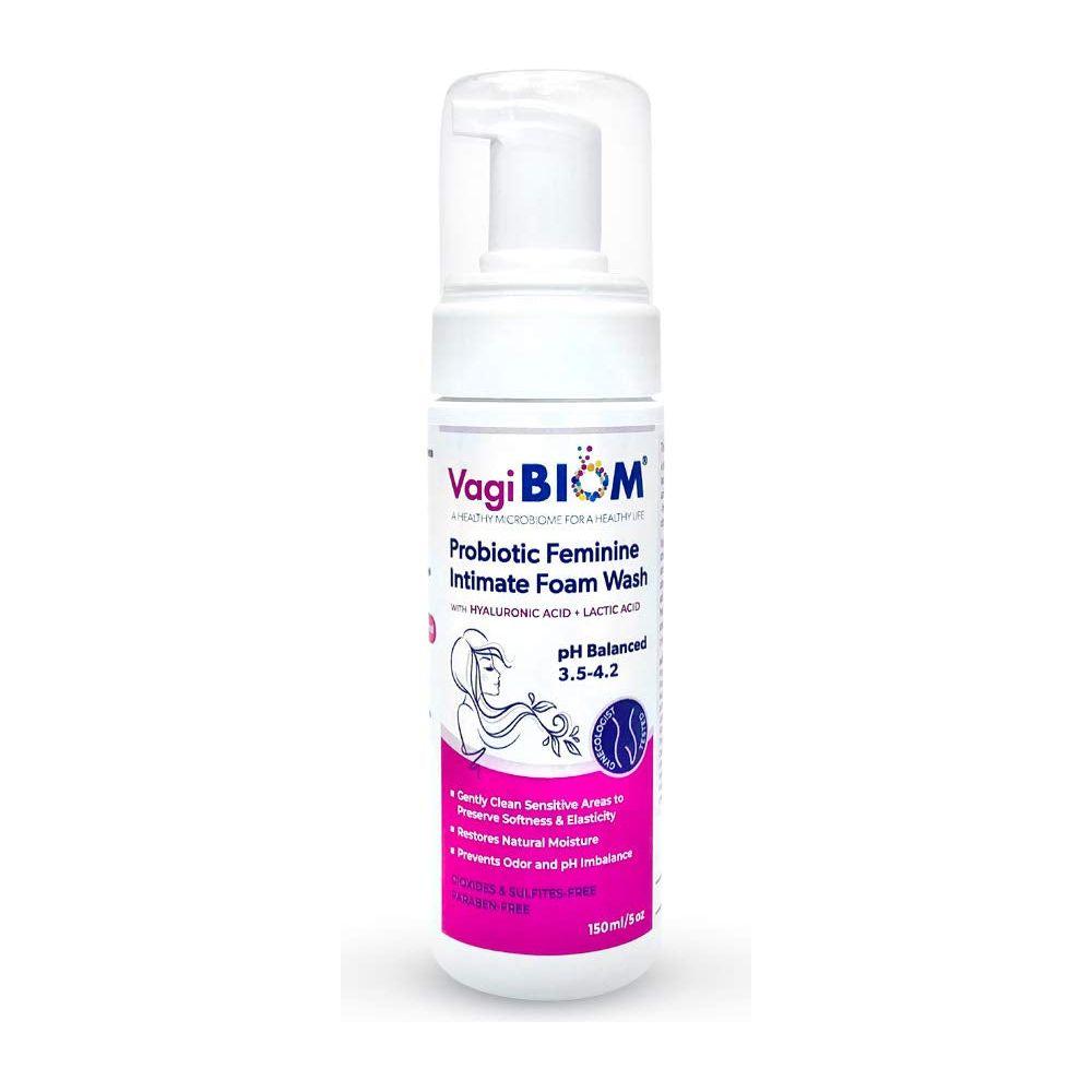 Gentle Feminine Foam Cleanser - Soothing pH Balance Wash - Mycosmeticslondon