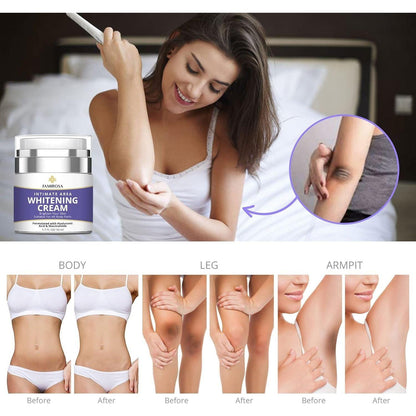 Gentle Skin Brightening Cream for Sensitive Areas