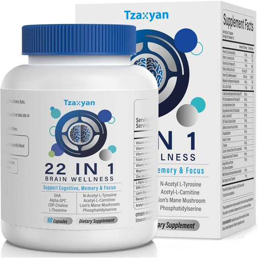 Brain Health Supplements for Memory and Focus Booster - Mycosmeticslondon