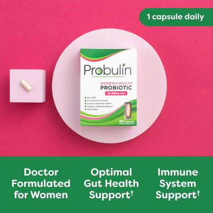 Women's Probiotic Supplement 20B CFU 30 Count