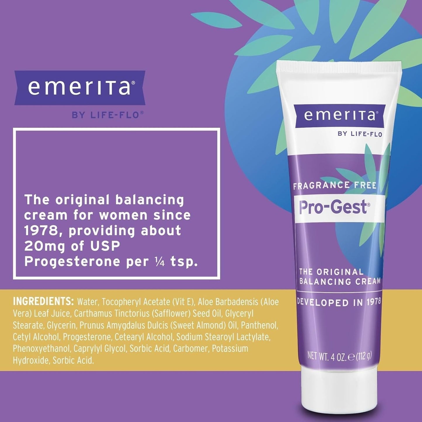 Natural Progesterone Cream for Women's Balance