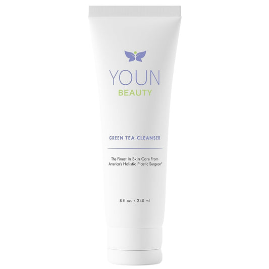 Natural Green Tea Face Cleanser - Soothing Moisturizing Wash - Mycosmeticslondon