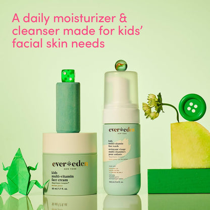 Natural Kids Daily Face Moisturizer with Vitamins