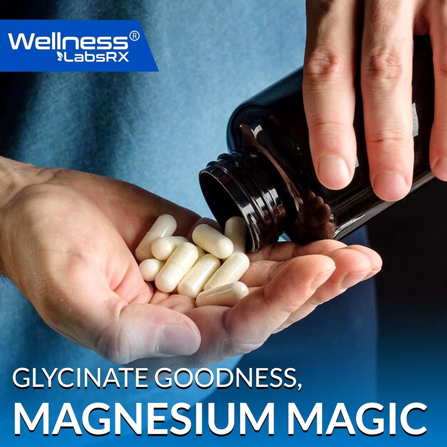 Relaxing Magnesium Supplement 750mg 120 Capsules