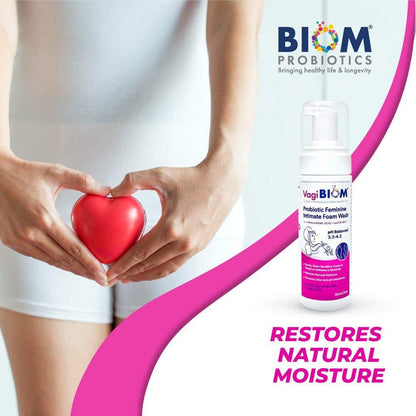 Gentle Feminine Foam Cleanser - Soothing pH Balance Wash