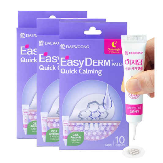 Soothing Magnesium Acne Patches - 30 Count Korean Spot Treatment - Mycosmeticslondon
