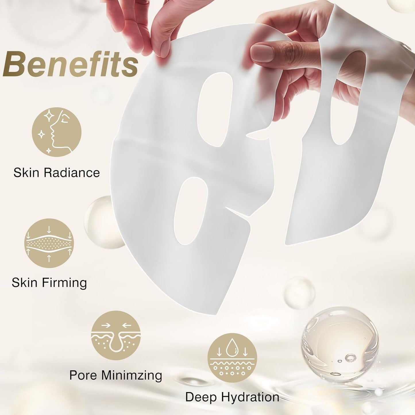 Nourishing Collagen Face Mask - 6 Pack, Hydrating & Anti-Aging
