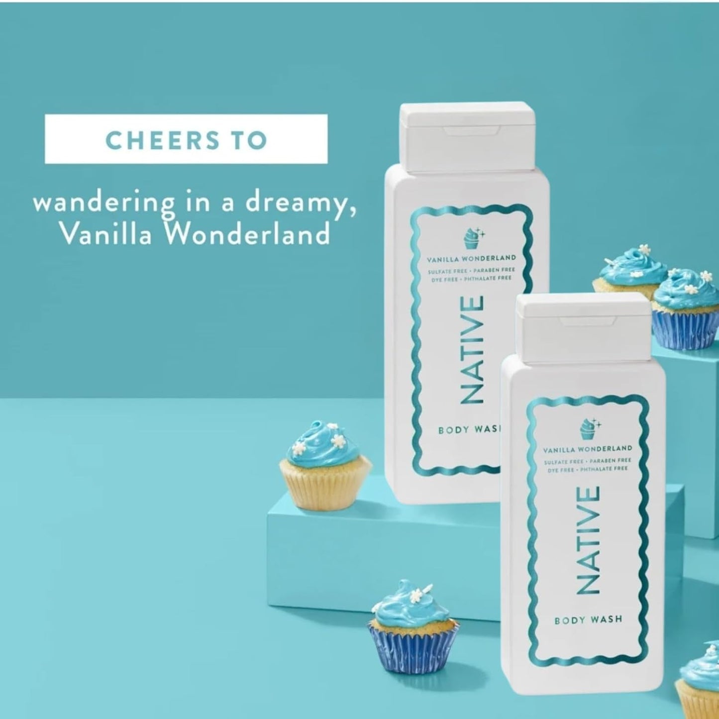 Natural Vanilla Moisturizing Body Wash 2 Pack