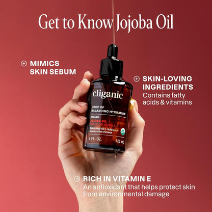 Natural Jojoba Oil - 100% Pure Face & Body Moisturiser
