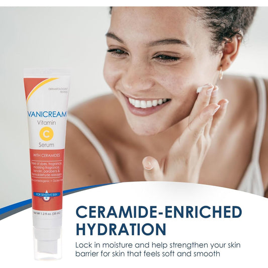 Nourishing Vitamin C Face Serum With Hydrating Ceramides
