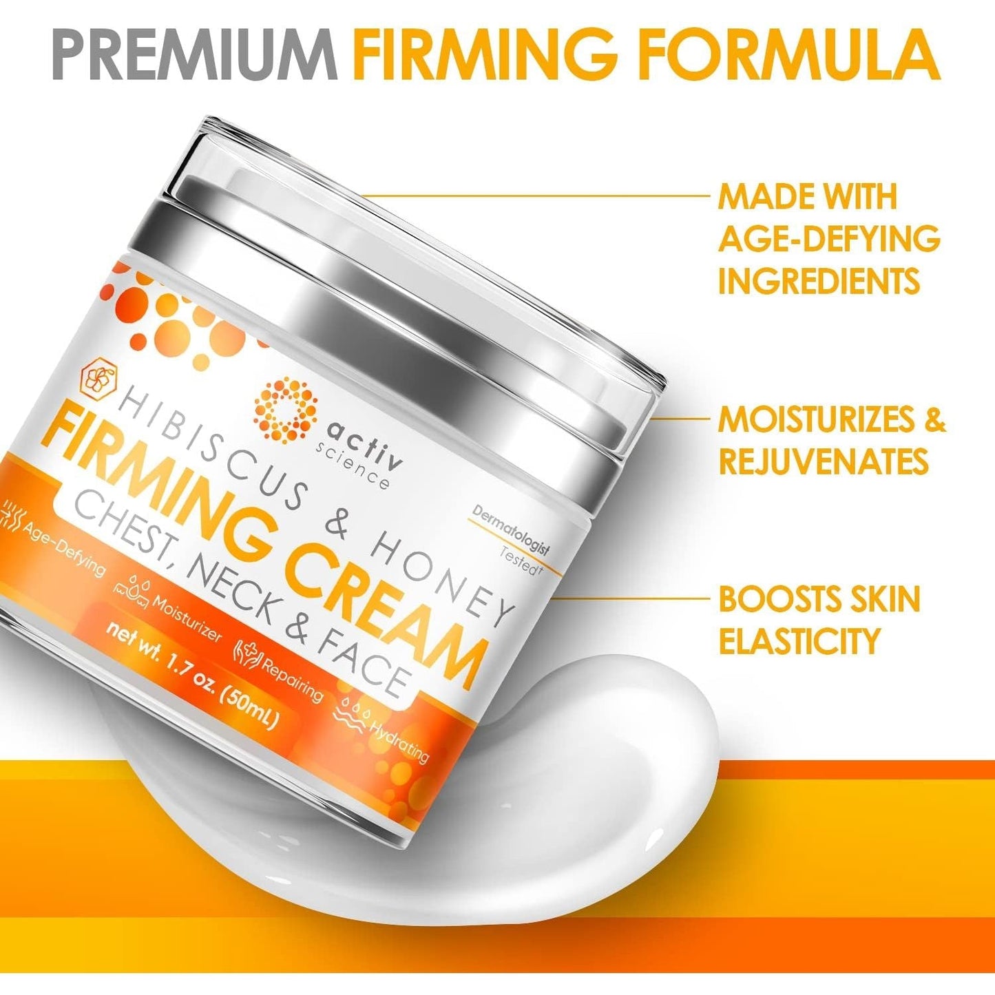 Natural Hibiscus Anti Aging Moisturizing Cream