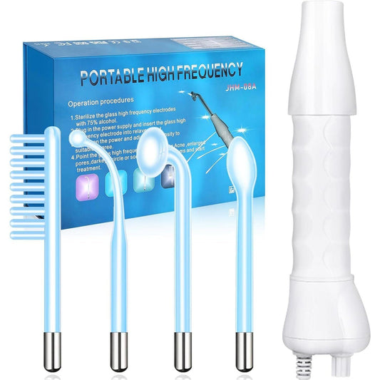 Compact Rechargeable Facial Massager - Blue - Mycosmeticslondon