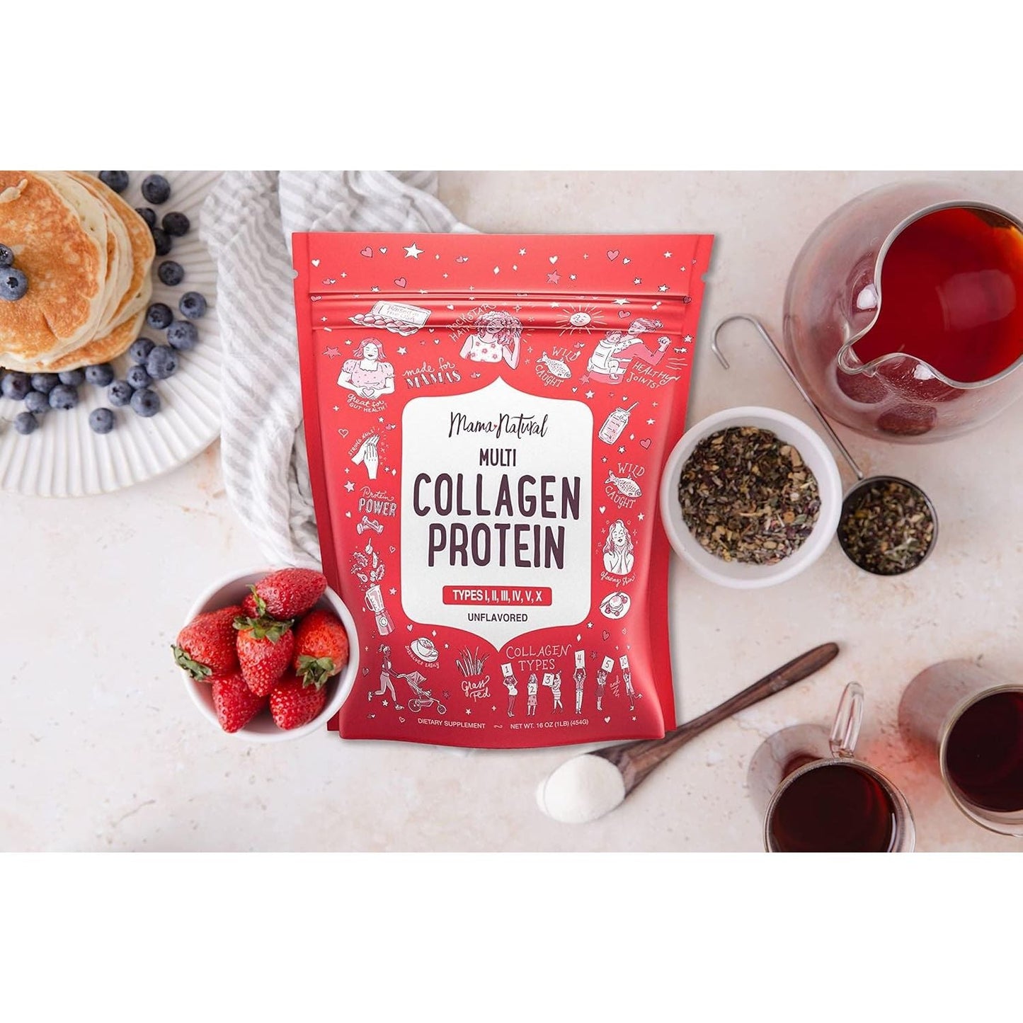 Premium Collagen Protein Powder - Healthy Skin Joint Support