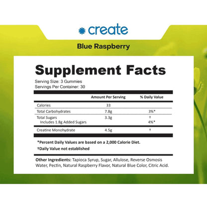 Vegan Creatine Gummies for Strength and Recovery