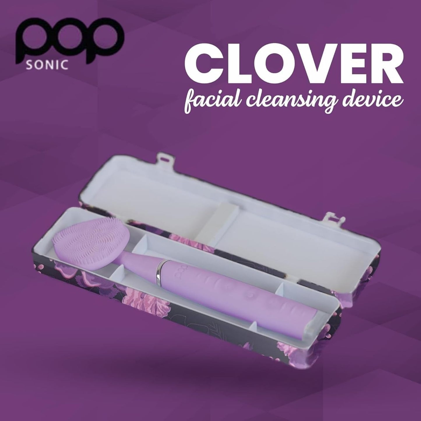 Gentle Sonic Face Cleanser with Soft Silicone Brush