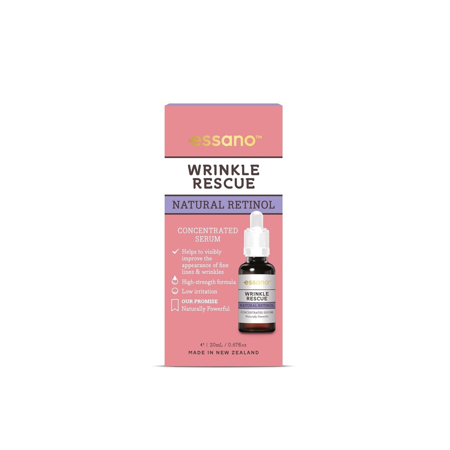 Gentle Anti Aging Face Serum with Natural Retinol