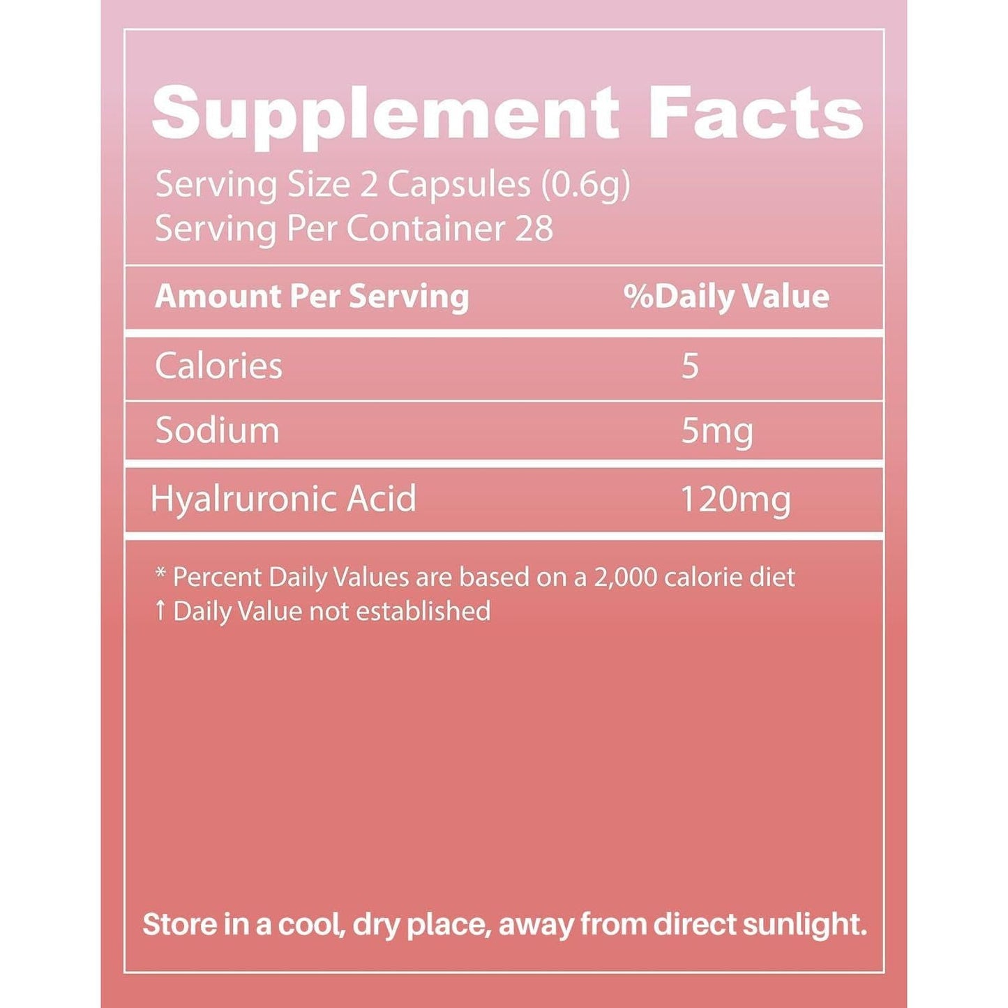 Intensive Hydrating Skin Care Supplement Capsules