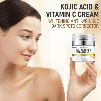 Natural Brightening Moisturizer Cream with Kojic Acid