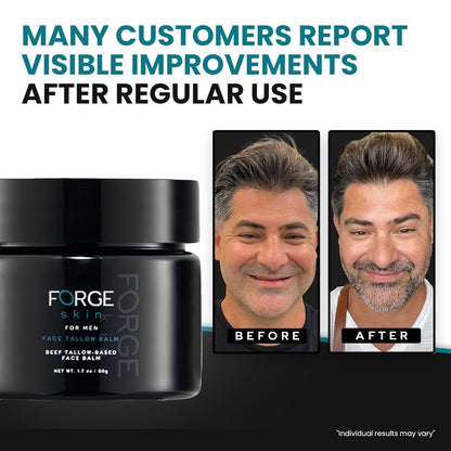 Natural Face Moisturizer for Men - Hydrating Anti Aging Cream