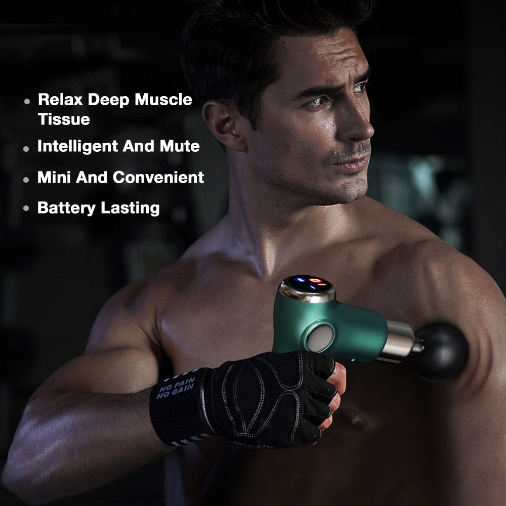 Portable Handheld Massage Gun - Fast Relief Massager