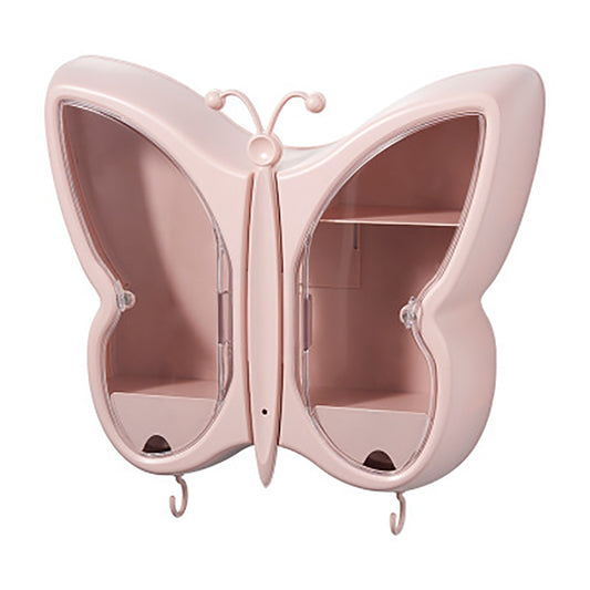 Butterfly-Shaped Jewelry and Cosmetic Storage Box