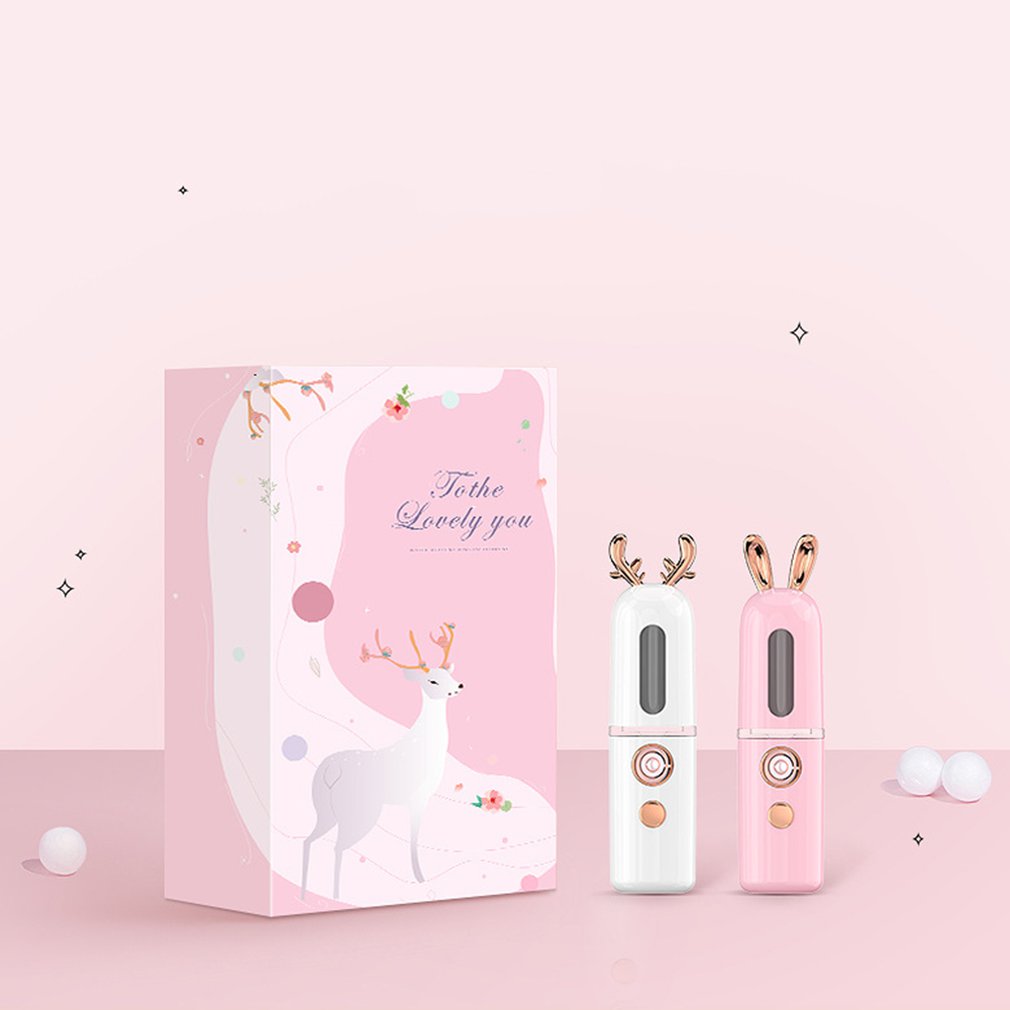 Portable Mini Facial Steamer with Cool Mist Spray