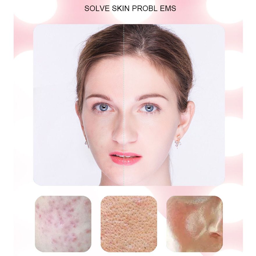 Advanced LED Facial Skin Care Device - Pore Minimizer & Cleanser