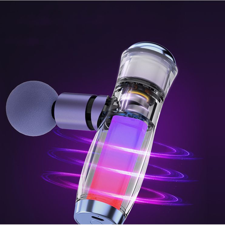 Compact Handheld Muscle Massager for Neck and Body Relief