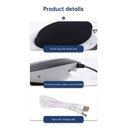 Heated Back Support Belt with Air Massage Therapy