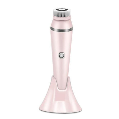 Portable 4-in-1 Rechargeable Face Cleanser Brush Set