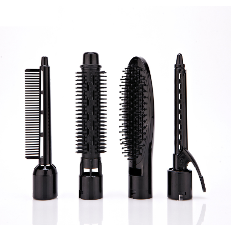 Pro 4-in-1 Hair Styler Kit with Hot Brush & Curler - Mycosmeticslondon