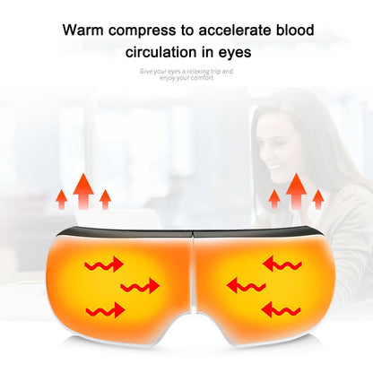Relaxing Heated Eye Mask with Vibration Therapy