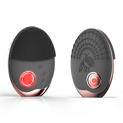 Advanced LED Facial Brush - Waterproof Silicone Face Cleanser