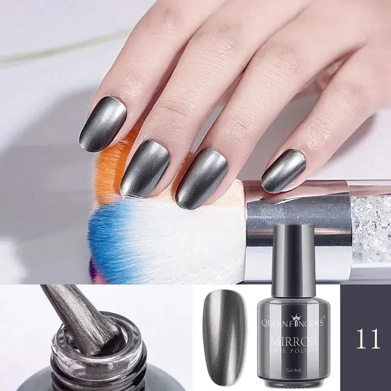 Shiny Metallic Nail Varnish 8ml